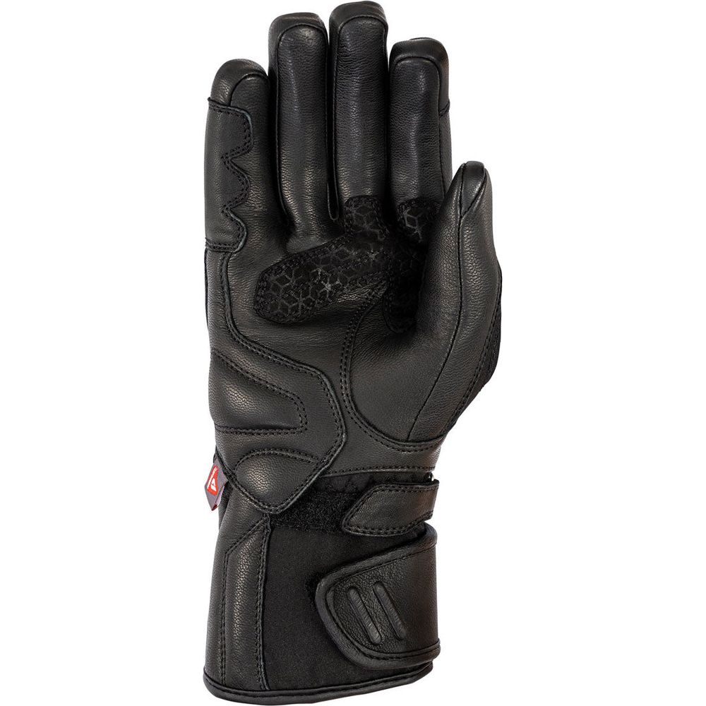 Oxford Hexham Waterproof Ladies Leather Gloves Tech Black (Image 2) - ThrottleChimp