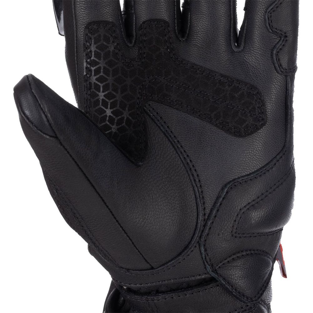 Oxford Hexham Waterproof Ladies Leather Gloves Tech Black (Image 5) - ThrottleChimp