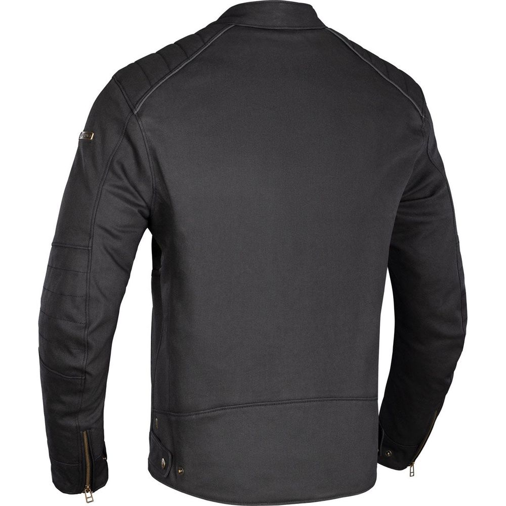 Oxford Holborn Textile Jacket Stealth Black (Image 2) - ThrottleChimp