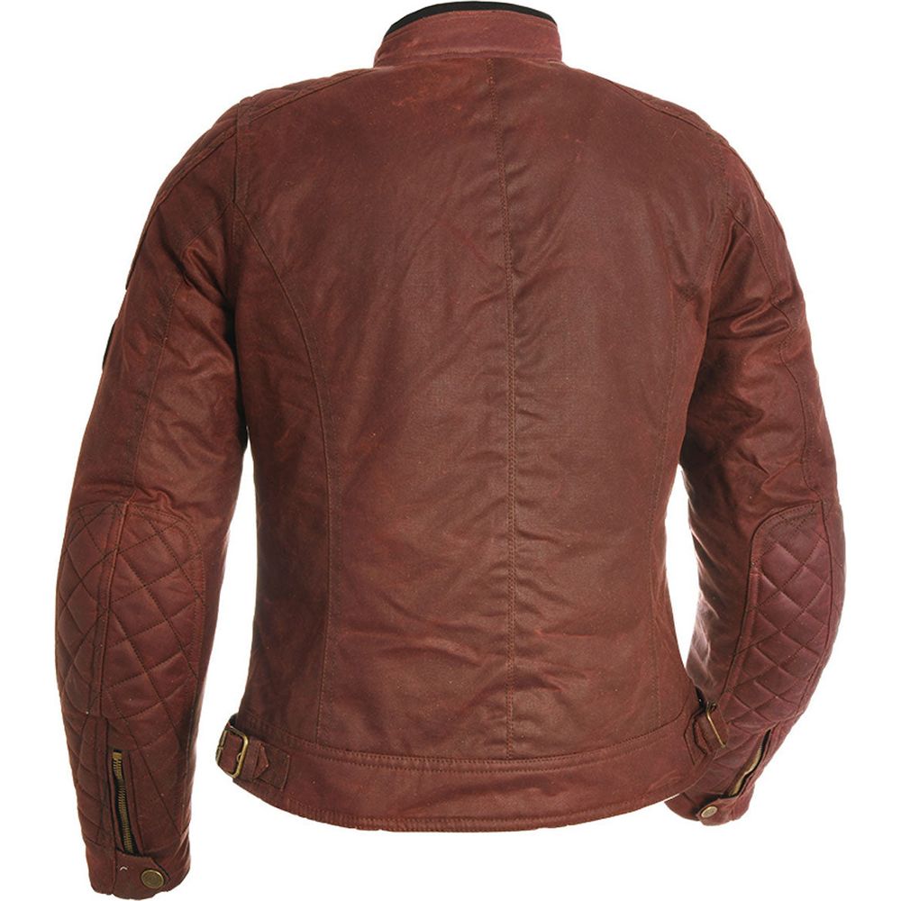 Oxford Holwell 1.0 Ladies Textile Jacket Red (Image 2) - ThrottleChimp