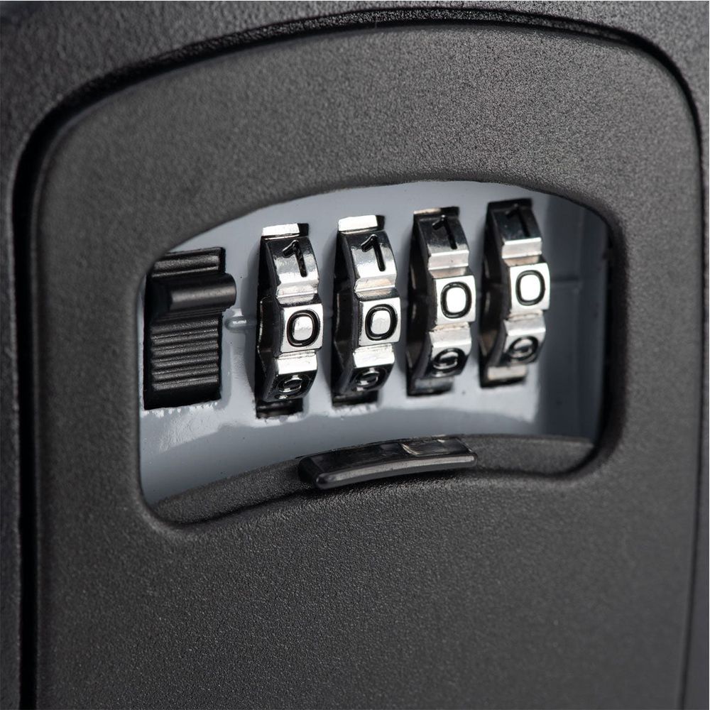 Oxford Key Safe Black - 87 x 120 x 40mm (Image 3) - ThrottleChimp