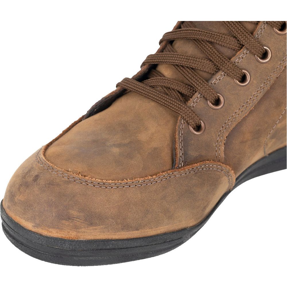 Oxford Kickback Ladies All Weather Boots Brown (Image 2) - ThrottleChimp