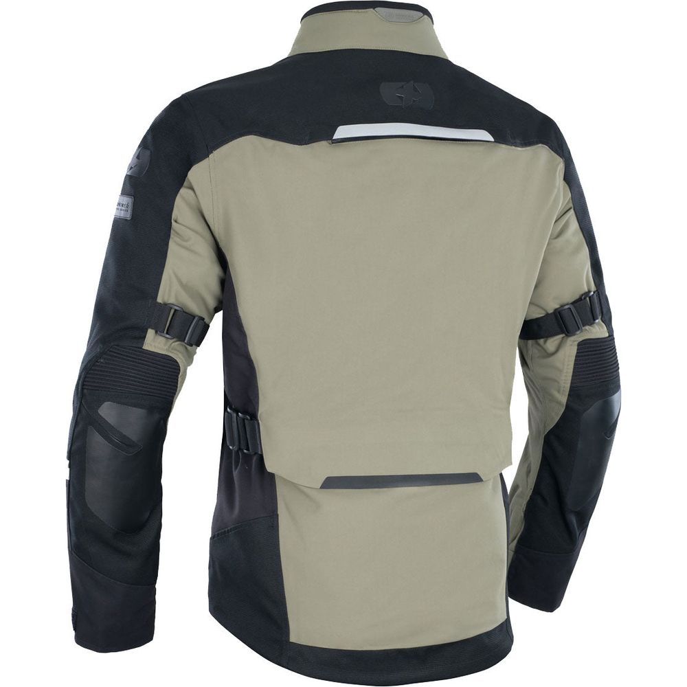 Oxford Mondial 2.0 Textile Jacket Black / Olive (Image 2) - ThrottleChimp