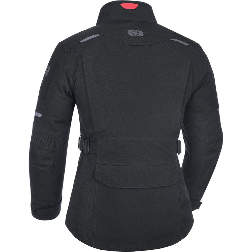 Oxford Mondial Ladies Textile Jacket Tech Black (Image 2) - ThrottleChimp