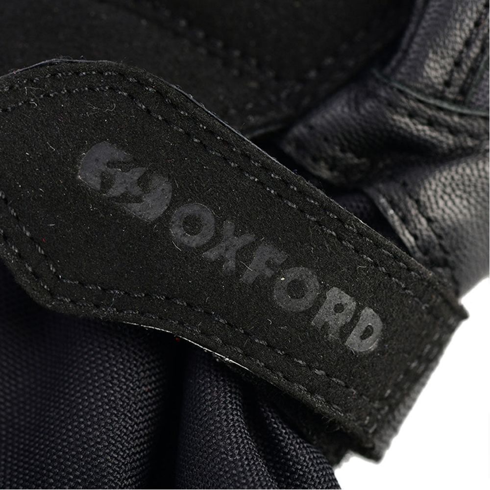 Oxford Montreal 4.0 Dry2Dry Gloves Black / Grey / Red (Image 6) - ThrottleChimp