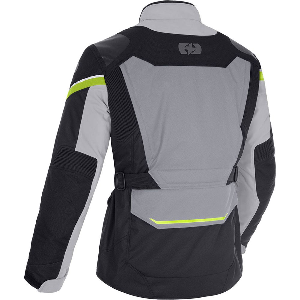 Oxford Montreal 4.0 Dry2Dry Textile Jacket Black / Grey / Fluo Yellow (Image 2) - ThrottleChimp