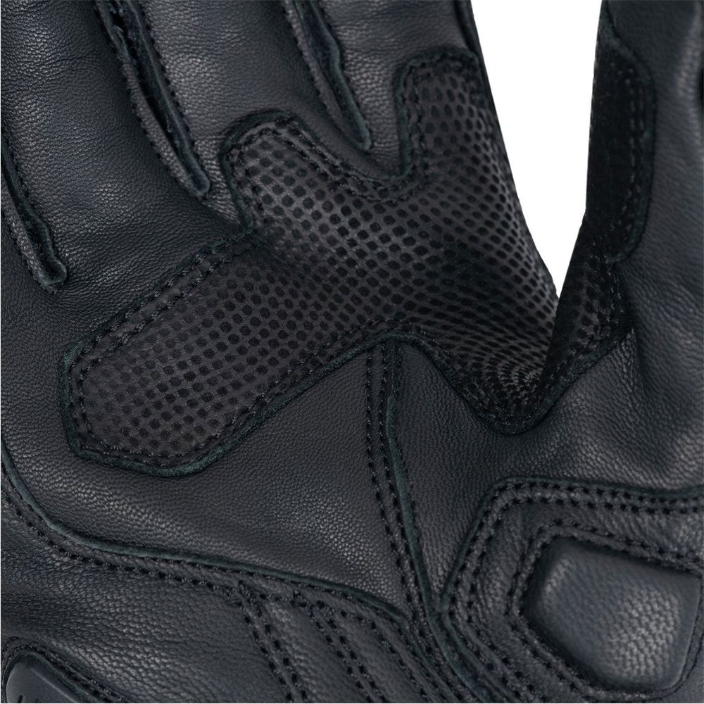 Oxford Nexus Leather Gloves Black / White (Image 4) - ThrottleChimp