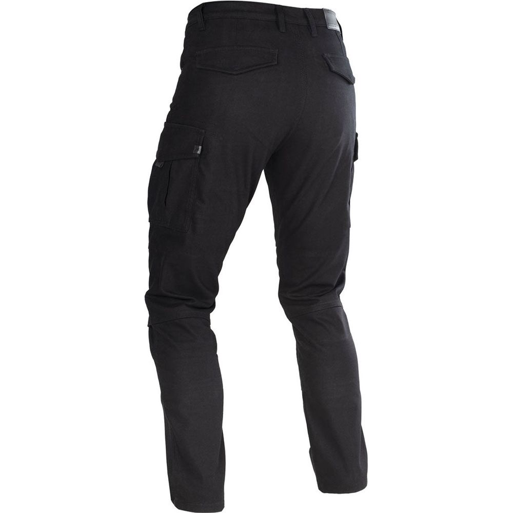 Oxford Original Approved AA Cargo Trouser Black (Image 2) - ThrottleChimp