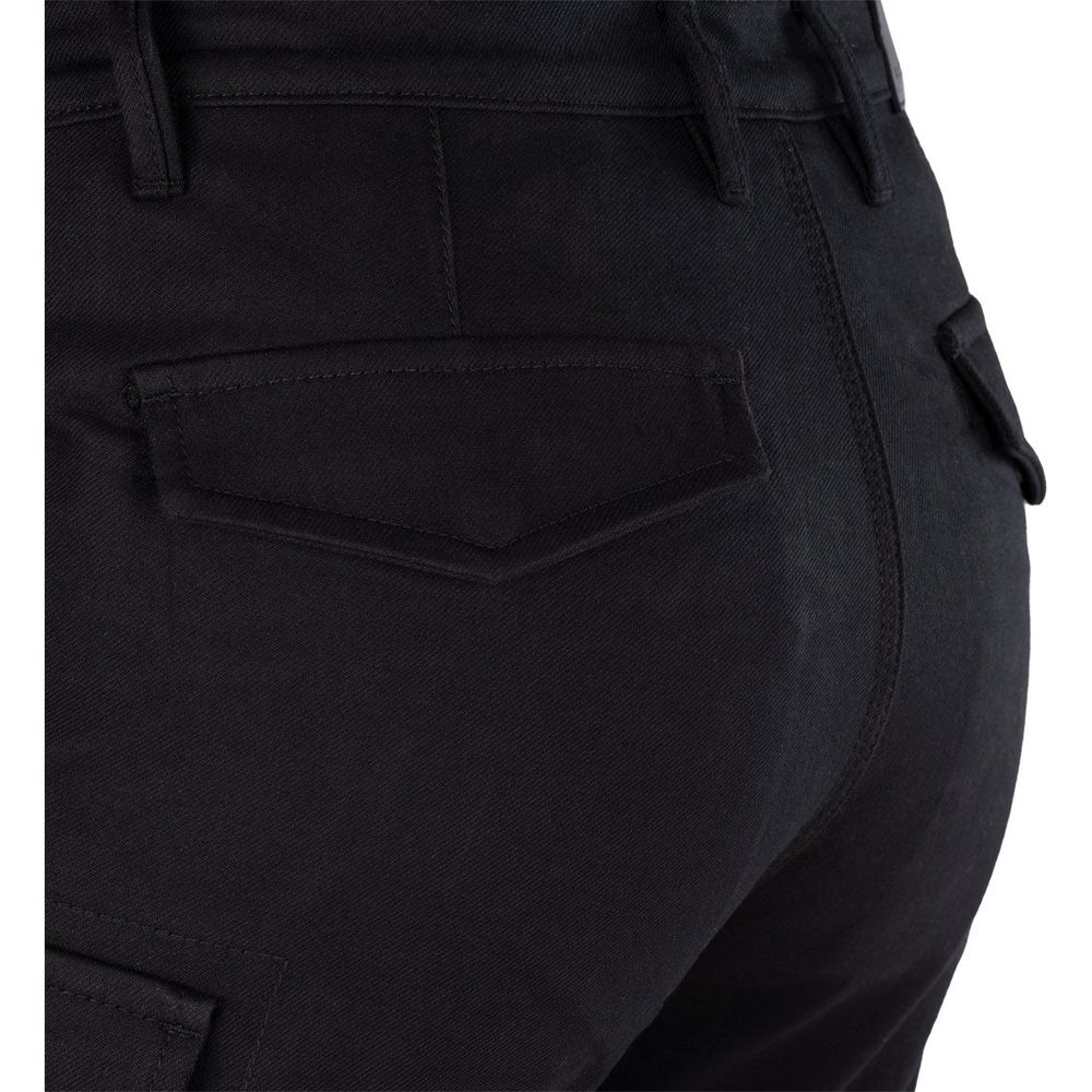 Oxford Original Approved AA Cargo Trouser Black (Image 4) - ThrottleChimp