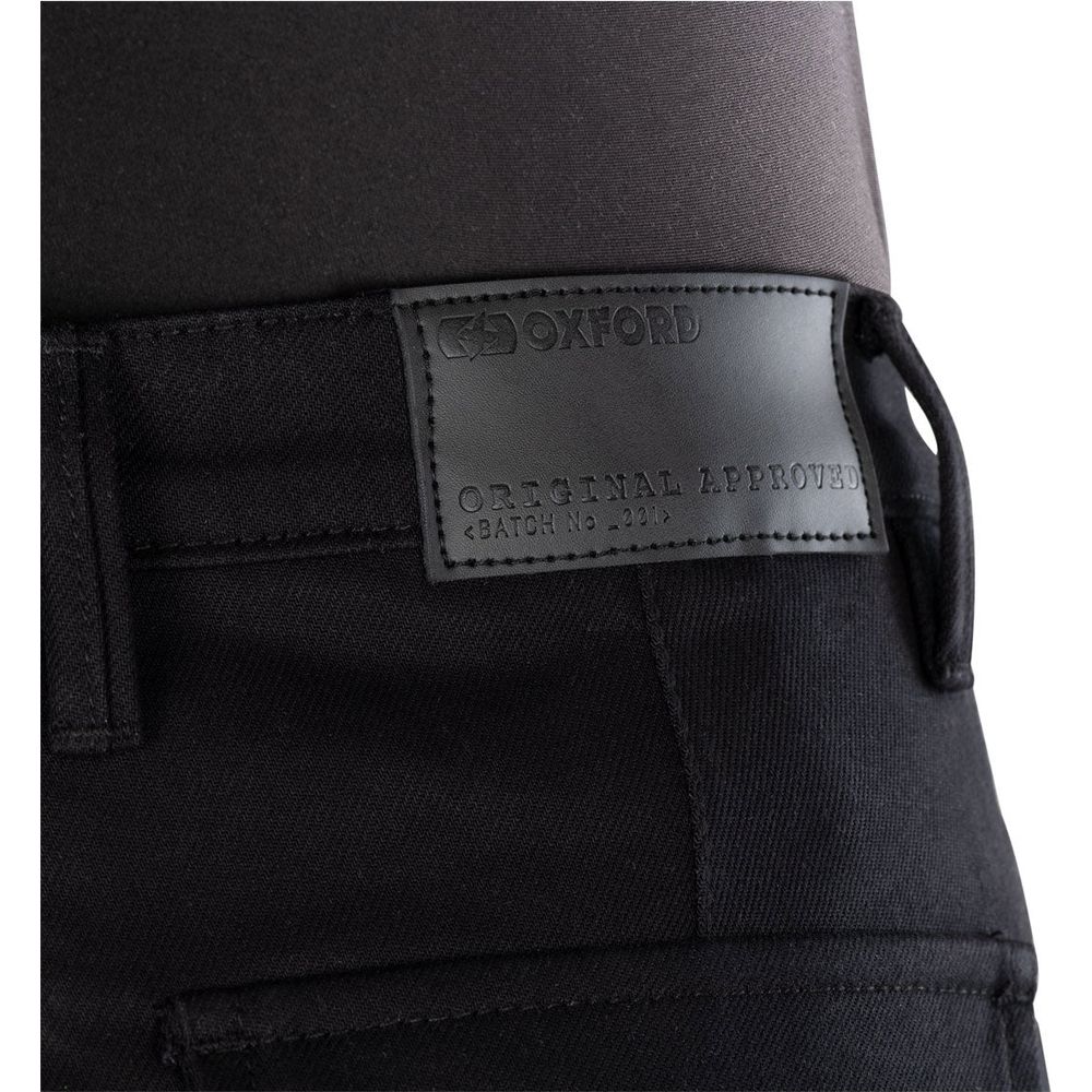 Oxford Original Approved AA Cargo Trouser Black (Image 6) - ThrottleChimp