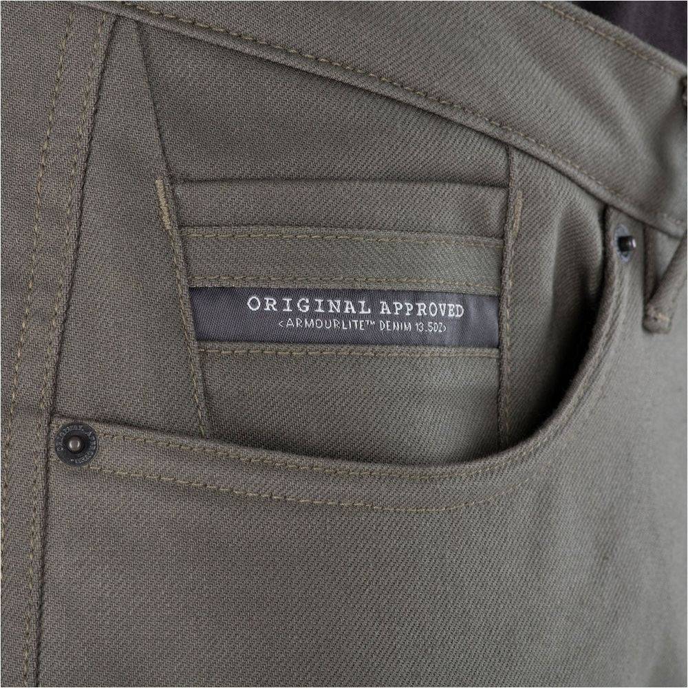 Oxford Original Approved AA Cargo Trouser Khaki (Image 5) - ThrottleChimp