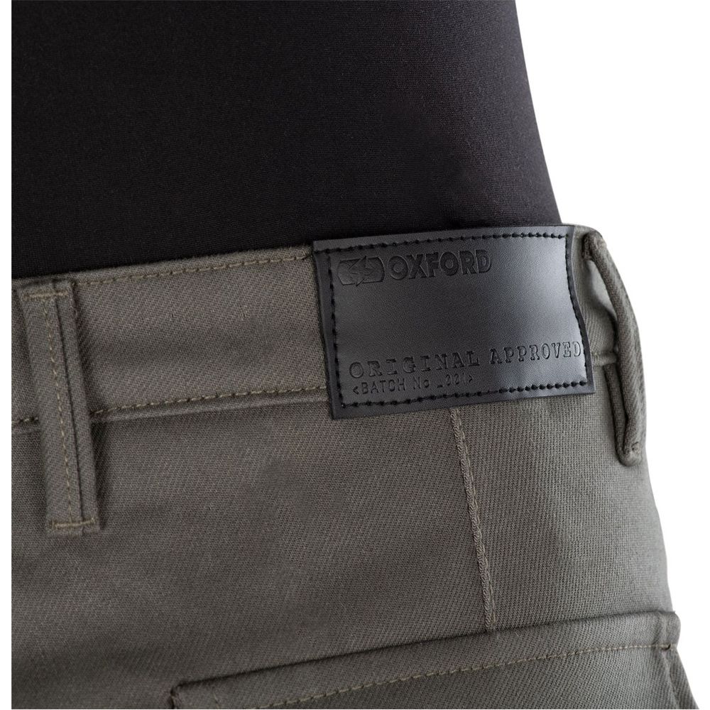 Oxford Original Approved AA Cargo Trouser Khaki (Image 6) - ThrottleChimp