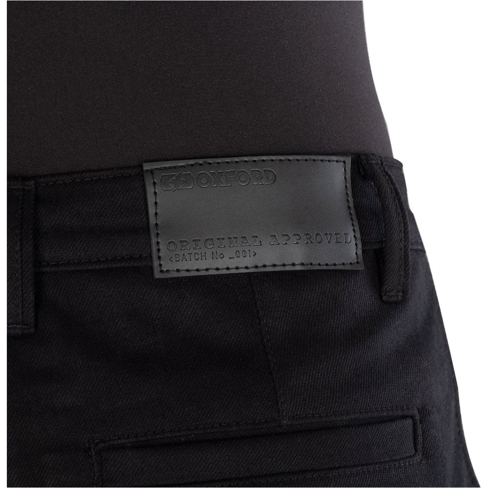 Oxford Original Approved AA Chinos Black FREE 1 YEAR Returns, FREE UK Delivery | ThrottleChimp