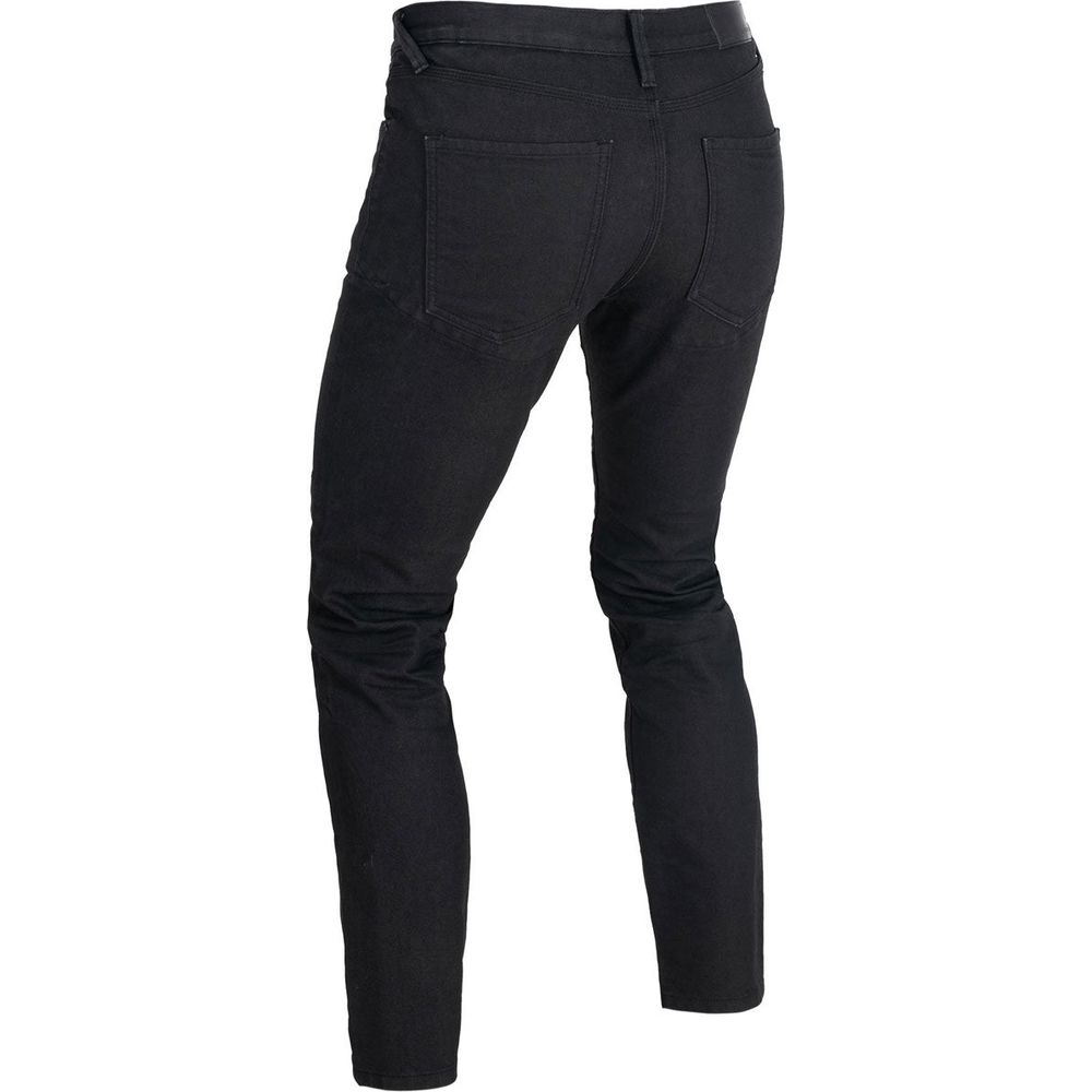 Oxford Original Approved AAA Slim Fit Jeans Black (Image 2) - ThrottleChimp