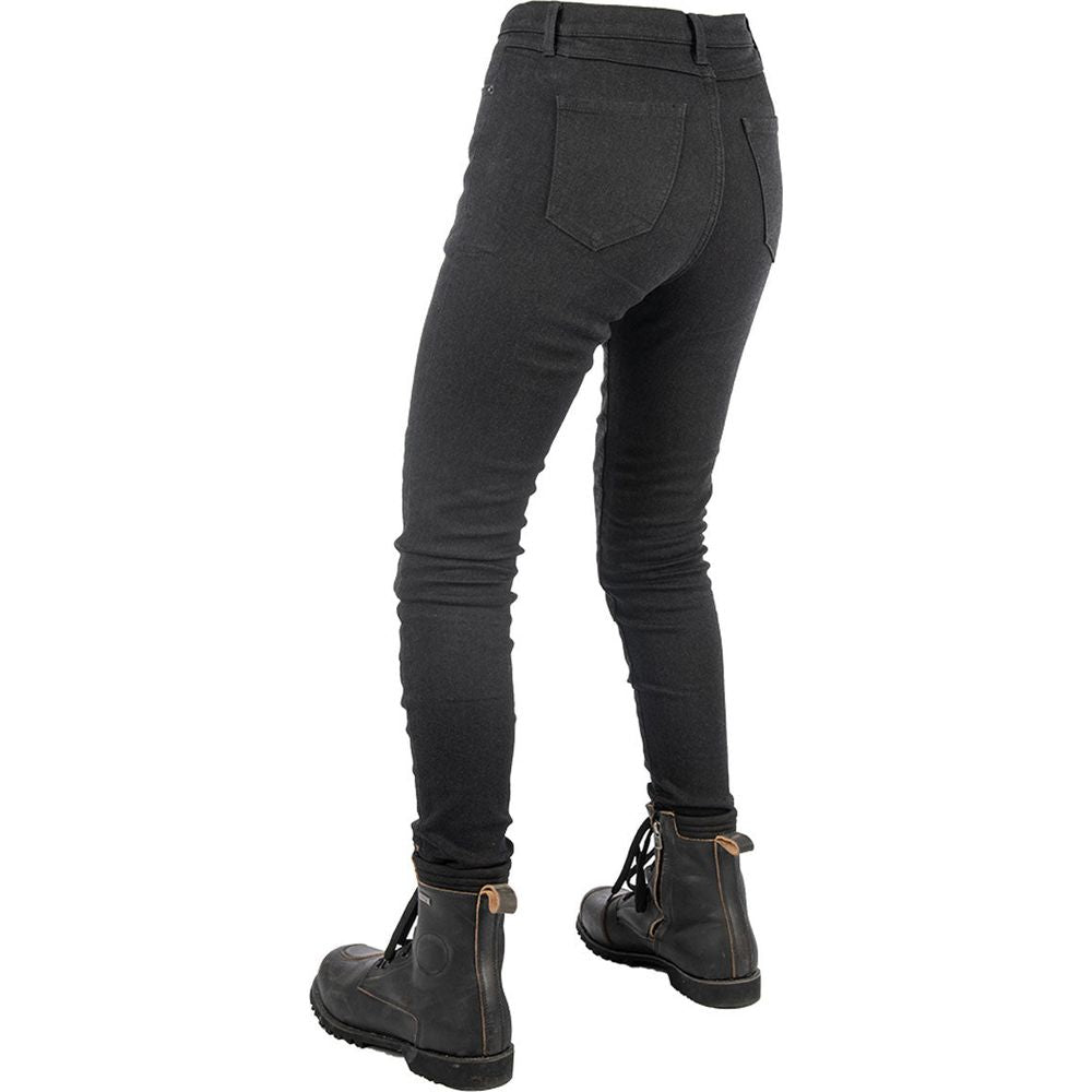 Oxford Original Approved Ladies Jegging Black (Image 2) - ThrottleChimp