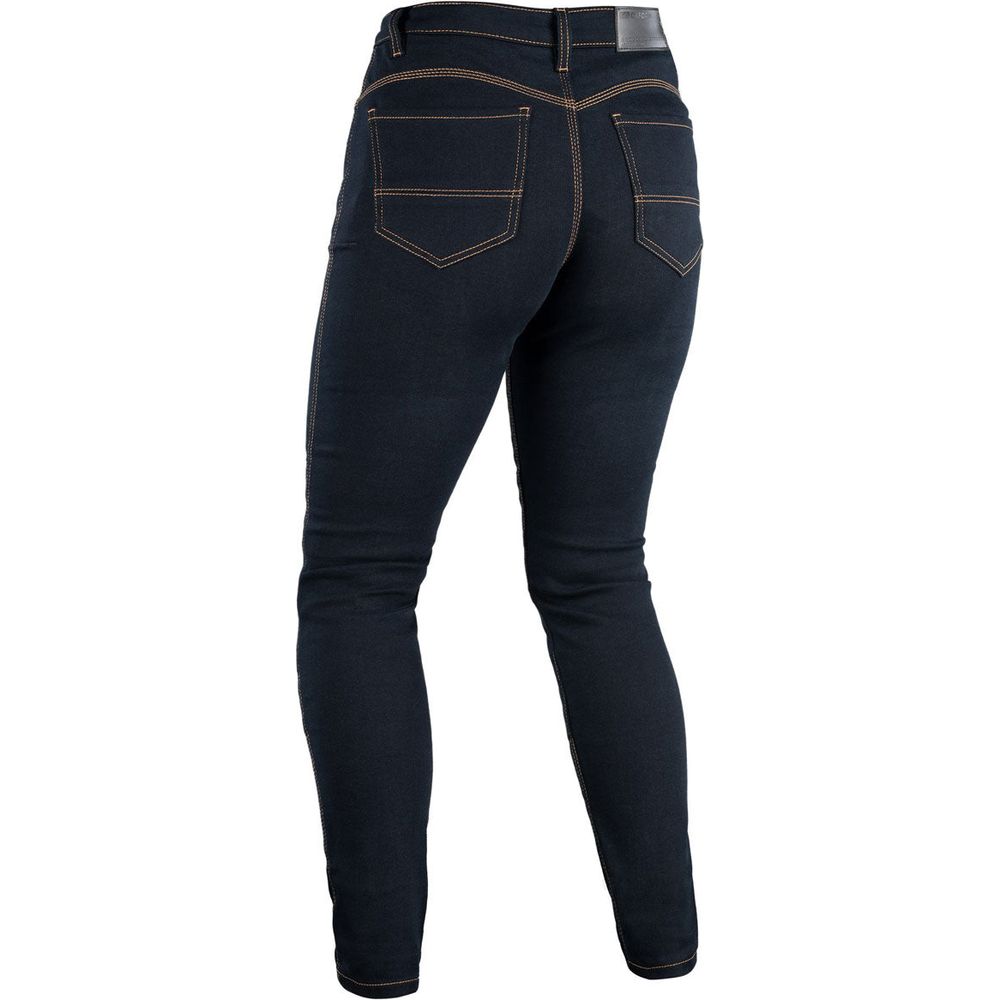 Oxford Original Approved AA Super Stretch Ladies Jeans Indigo (Image 2) - ThrottleChimp