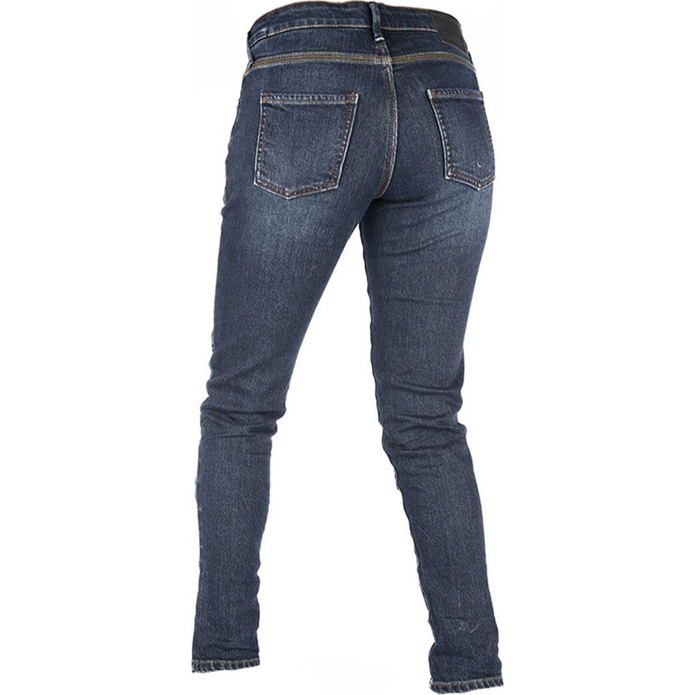 Oxford Original Approved Ladies Slim Fit Jeans 2 Year Aged Blue (Image 2) - ThrottleChimp