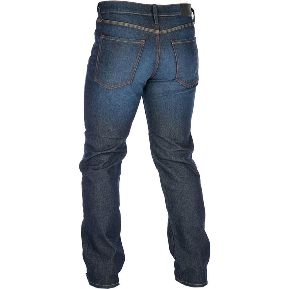 Oxford Original Approved AA Dynamic Straight Fit Jeans Dark Aged (Image 2) - ThrottleChimp