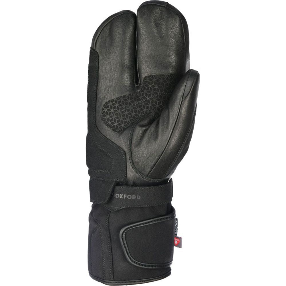 Oxford Polar 1.0 Gloves Black / Fluo Yellow (Image 2) - ThrottleChimp