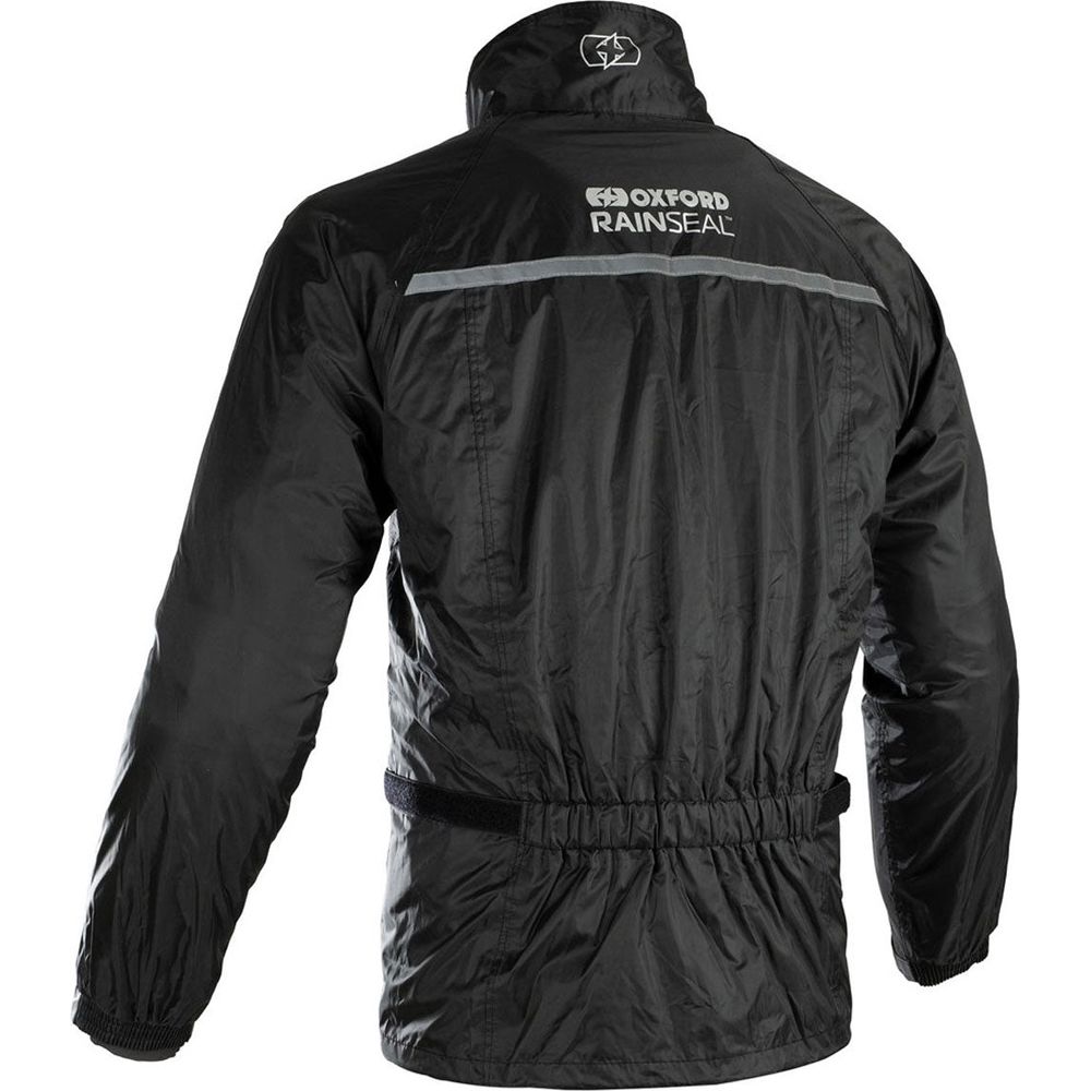 Oxford Rainseal Over Jacket Black (Image 2) - ThrottleChimp