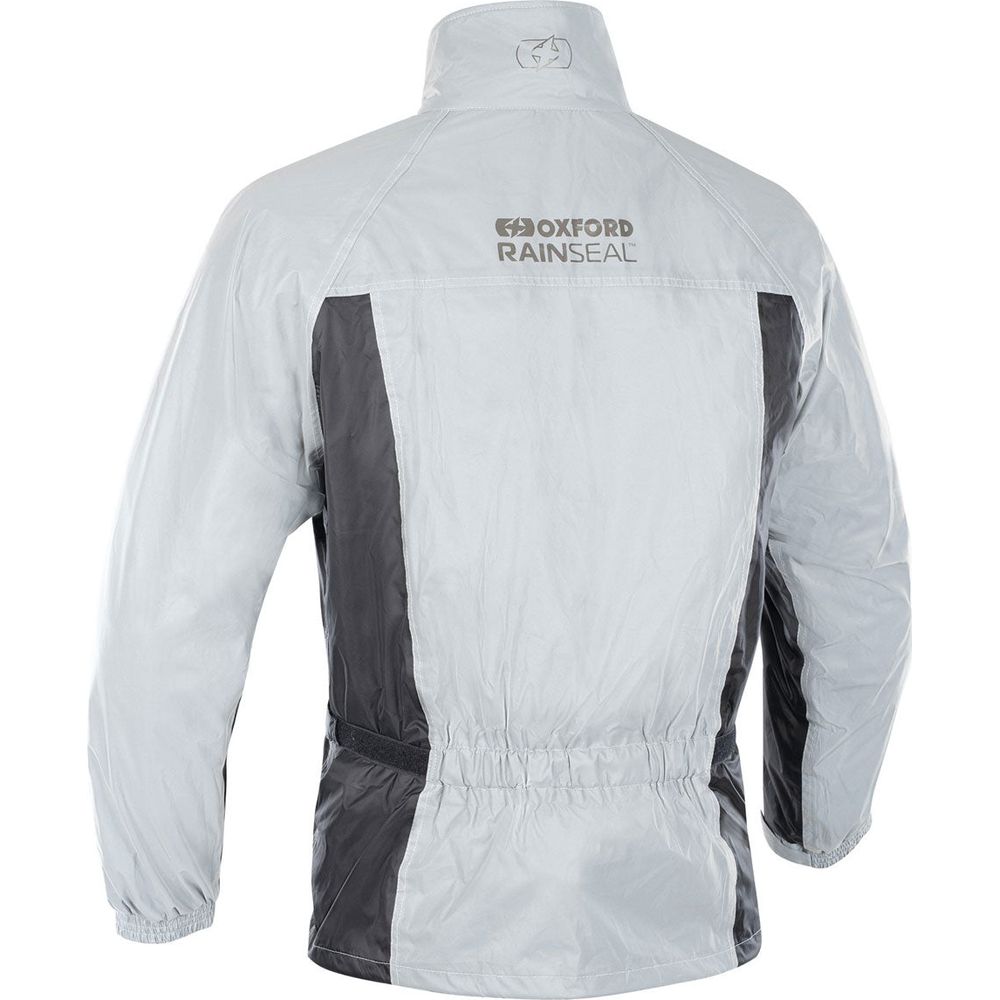 Oxford Rainseal Over Jacket Bright Reflective (Image 2) - ThrottleChimp