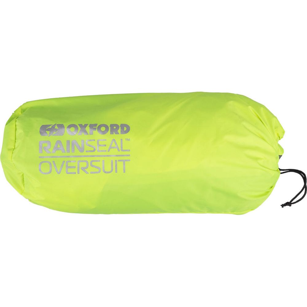 Oxford Rainseal Oversuit Black / Fluo Yellow FREE 1 YEAR Returns, FREE UK Delivery | ThrottleChimp