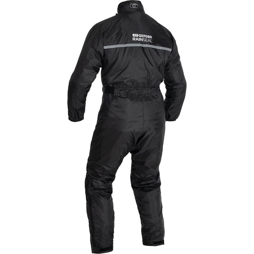 Oxford Rainseal Oversuit Black (Image 2) - ThrottleChimp