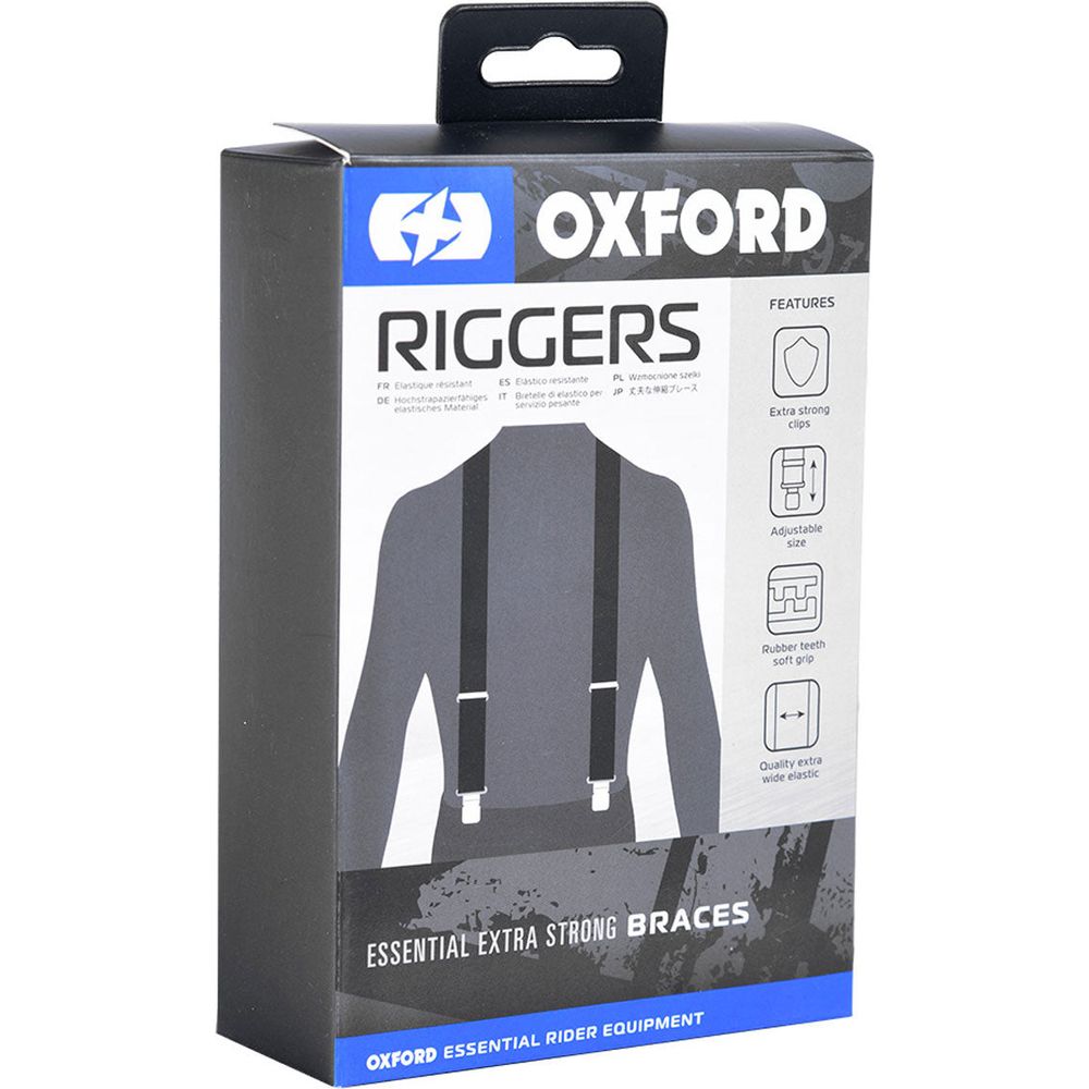 Oxford Riggers Black (Image 2) - ThrottleChimp