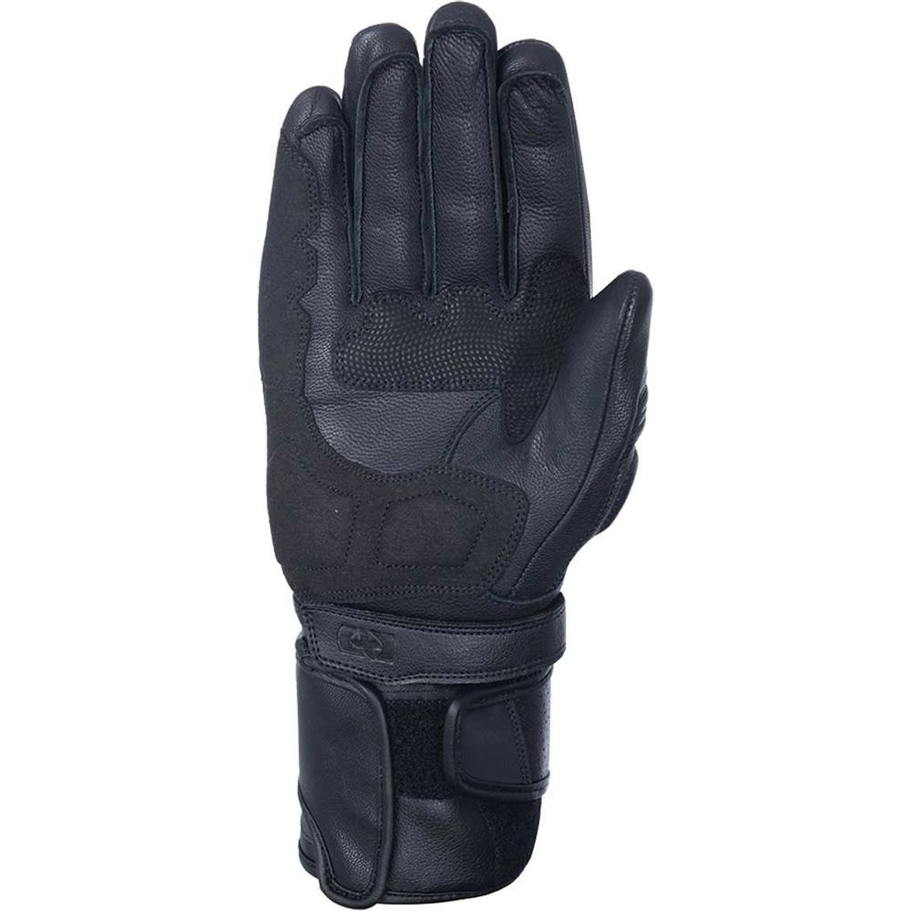 Oxford RP-2 2.0 Sports Long Leather Gloves Stealth Black (Image 2) - ThrottleChimp