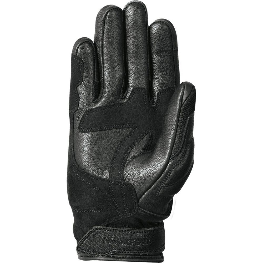 Oxford RP-6S Leather Gloves Black / White (Image 2) - ThrottleChimp