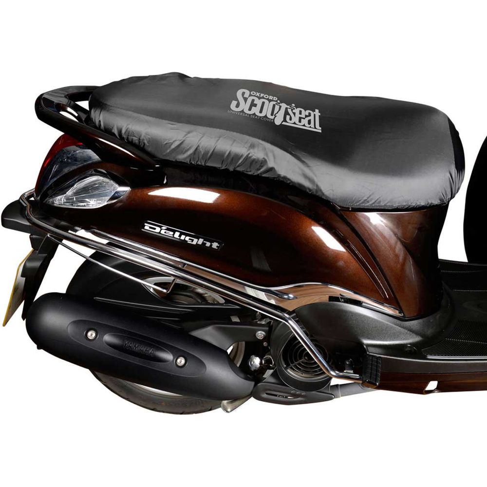 Oxford ScootSeat Cover Black (Image 2) - ThrottleChimp