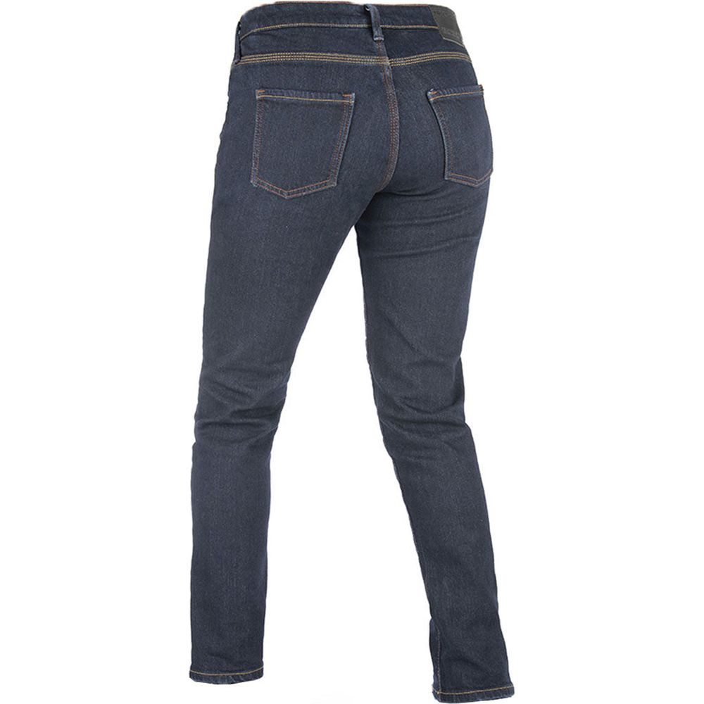 Oxford Original Approved Ladies Slim Fit Jeans Rinse Blue (Image 2) - ThrottleChimp