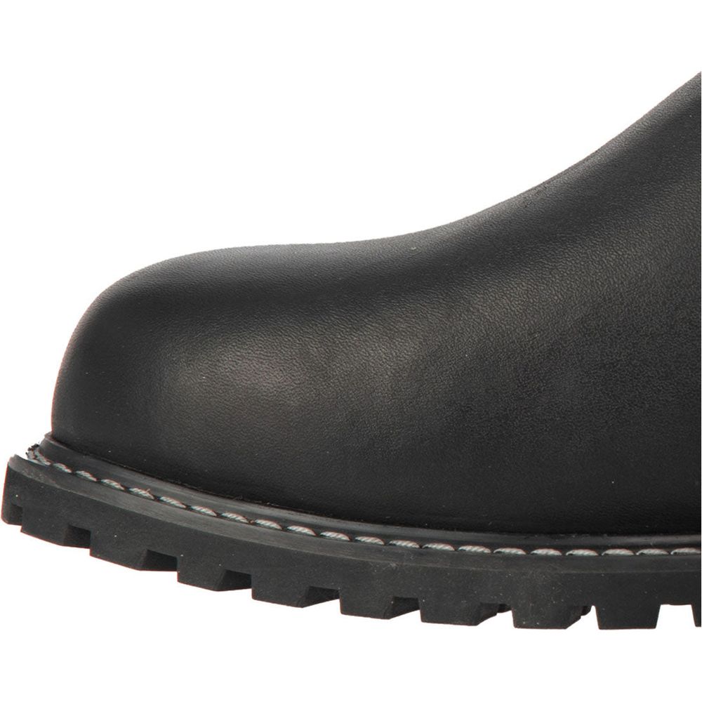 Oxford Sofia Ladies Boots Black (Image 2) - ThrottleChimp