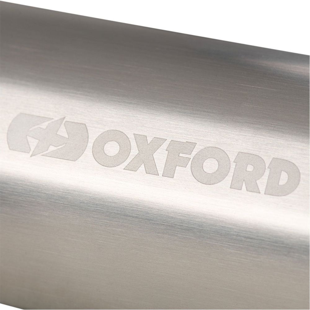 Oxford Sport Exhaust Heat Shield Silver (Image 2) - ThrottleChimp