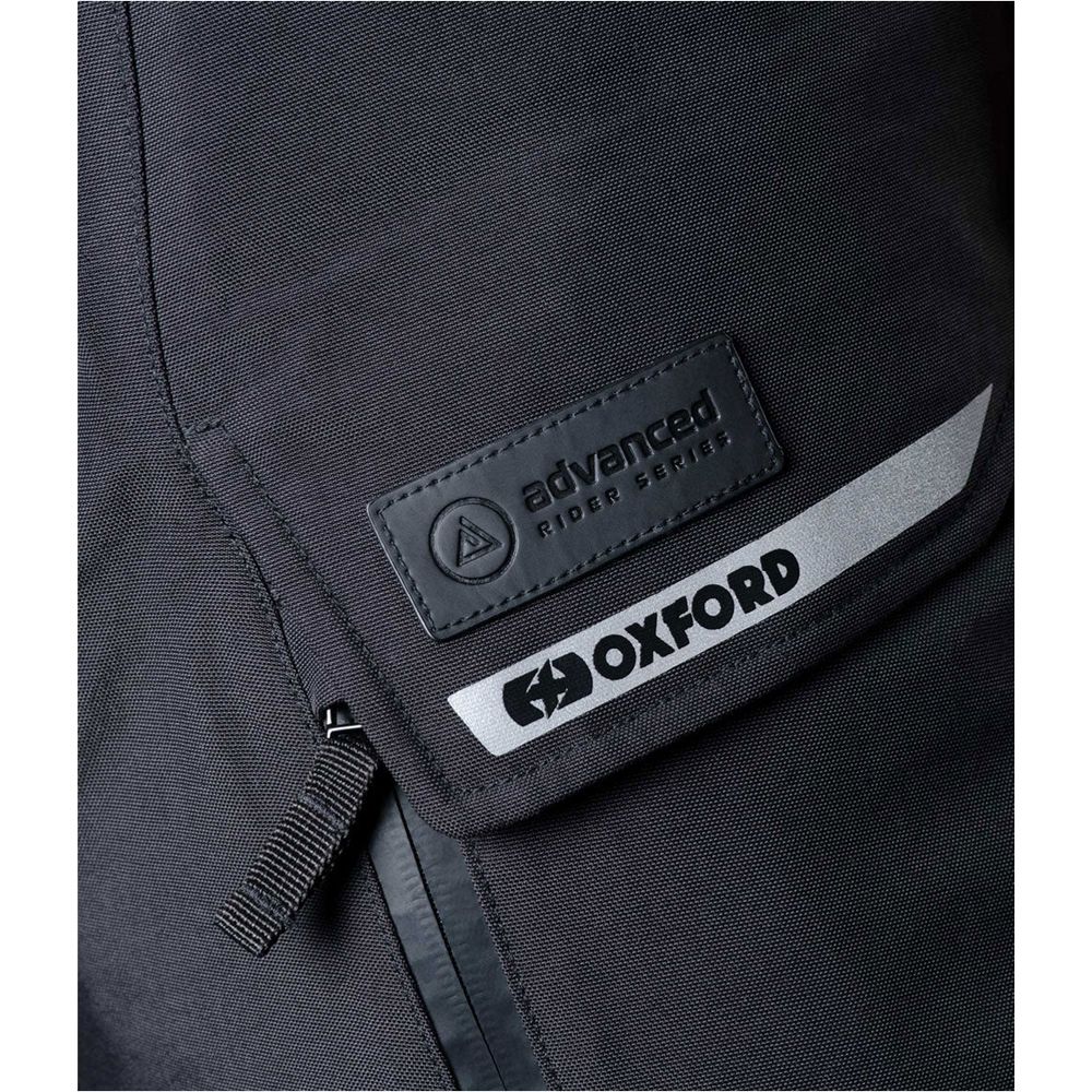 Oxford Stormland Dry2Dry Textile Trouser Tech Black FREE 1 YEAR Returns, FREE UK Delivery | ThrottleChimp