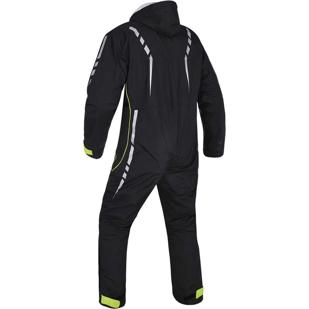 Oxford Stormseal Oversuit Black / Fluo Yellow (Image 2) - ThrottleChimp