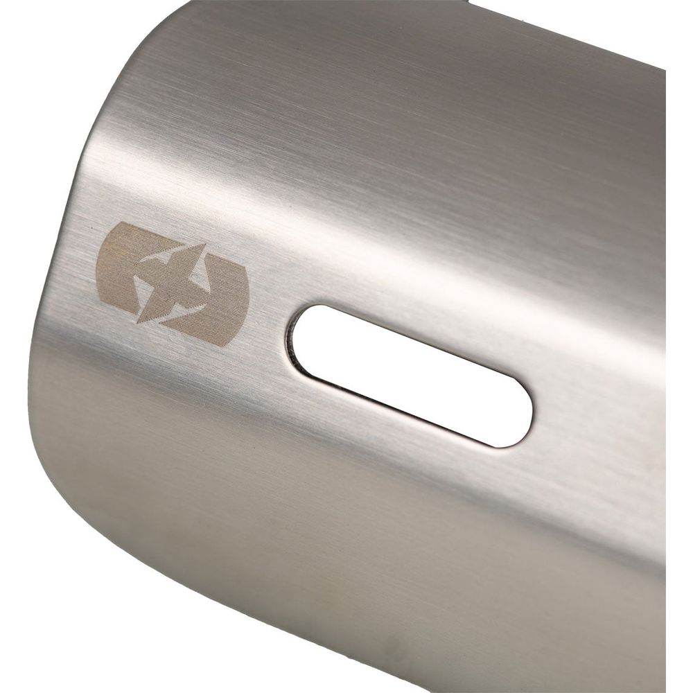 Oxford Street Exhaust Heat Shield Silver (Image 2) - ThrottleChimp