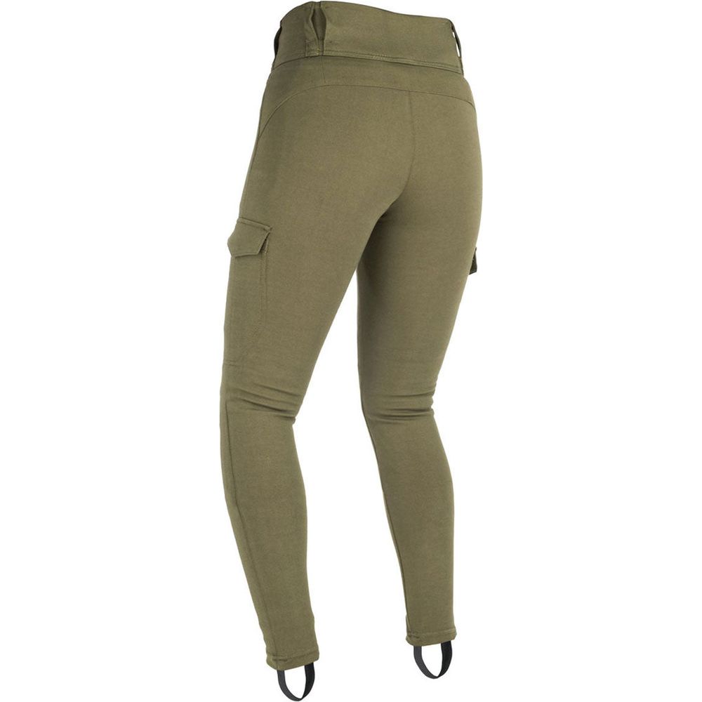 Oxford Super Cargo Ladies Legging Khaki (Image 2) - ThrottleChimp