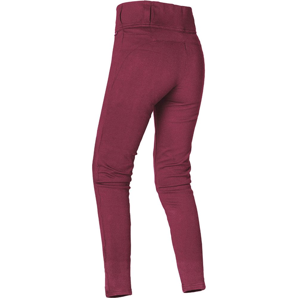 Oxford Super 2.0 Ladies Leggings Burgundy (Image 2) - ThrottleChimp