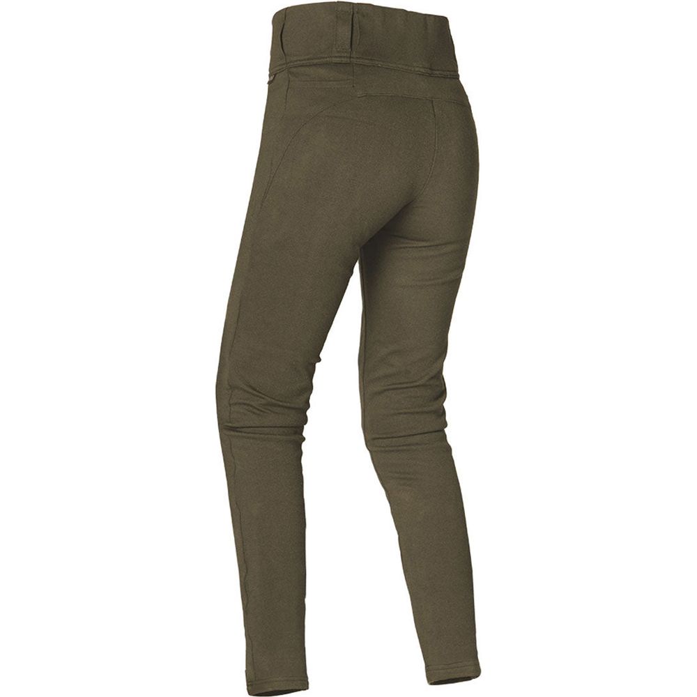 Oxford Super 2.0 Ladies Leggings Khaki (Image 2) - ThrottleChimp