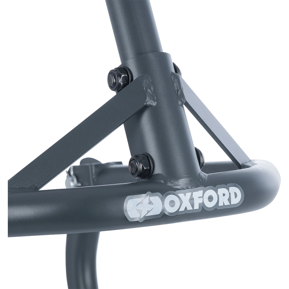 Oxford ZERO-G Headstock Paddock Stand Grey FREE 1 YEAR Returns, FREE UK Delivery | ThrottleChimp