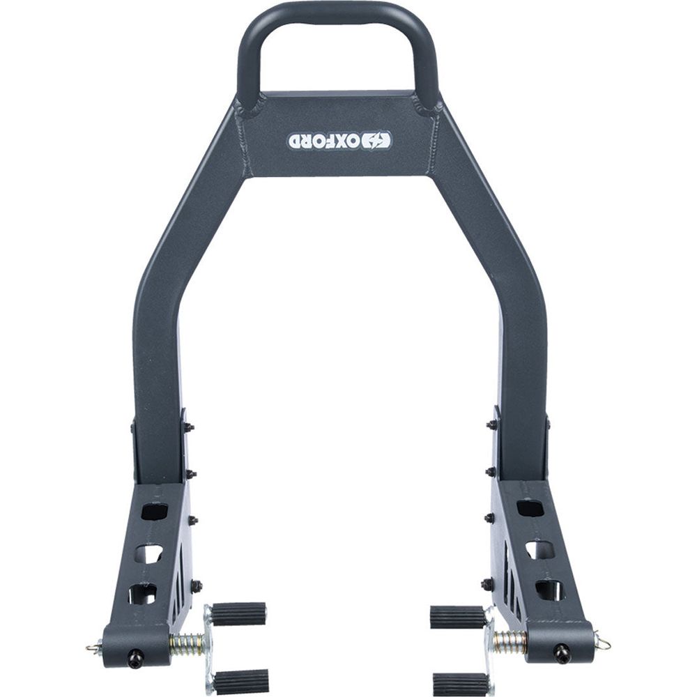 Oxford Zero-G Lite Front Paddock Stand Black (Image 2) - ThrottleChimp