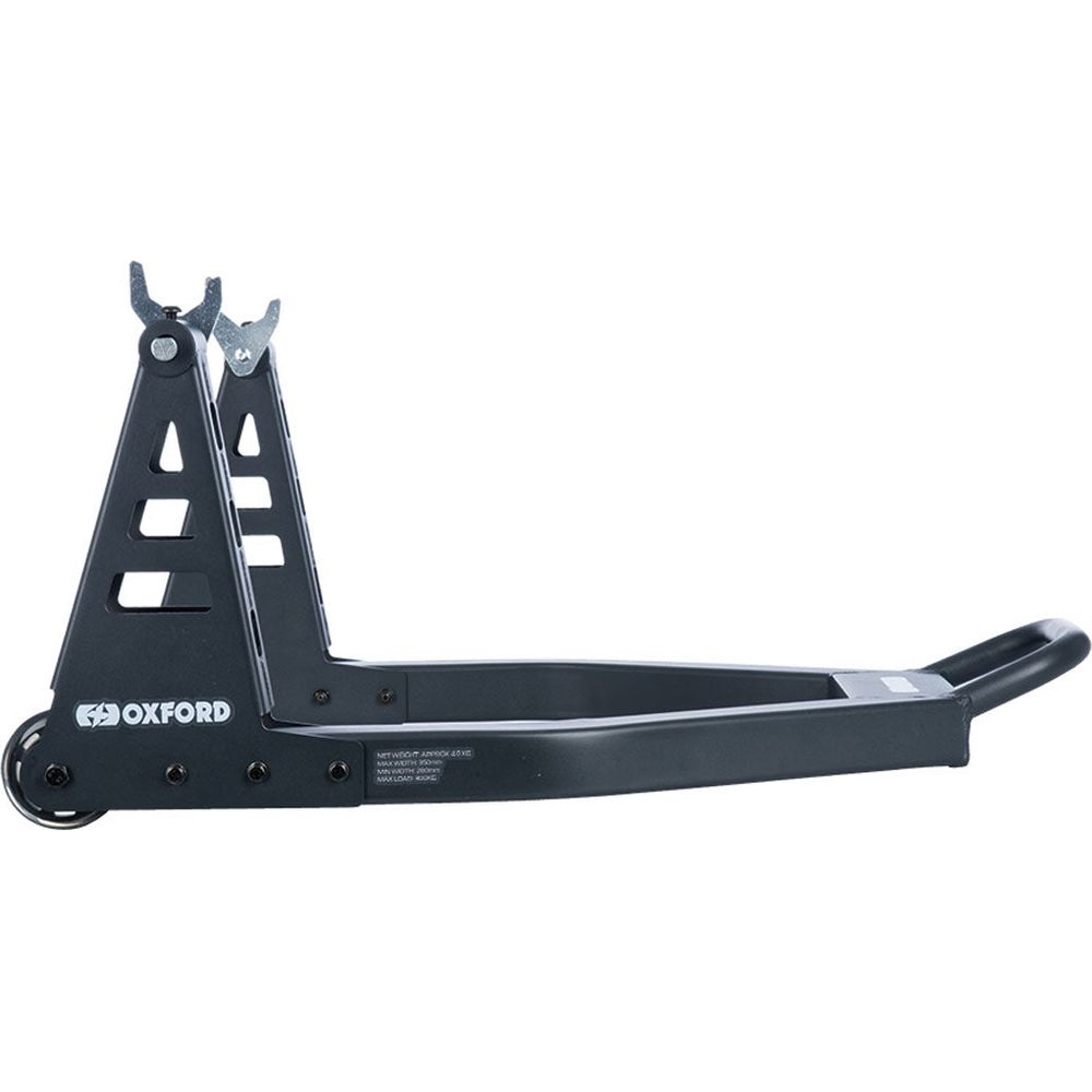 Oxford Zero-G Lite Rear Paddock Stand Black FREE 1 YEAR Returns, FREE UK Delivery | ThrottleChimp