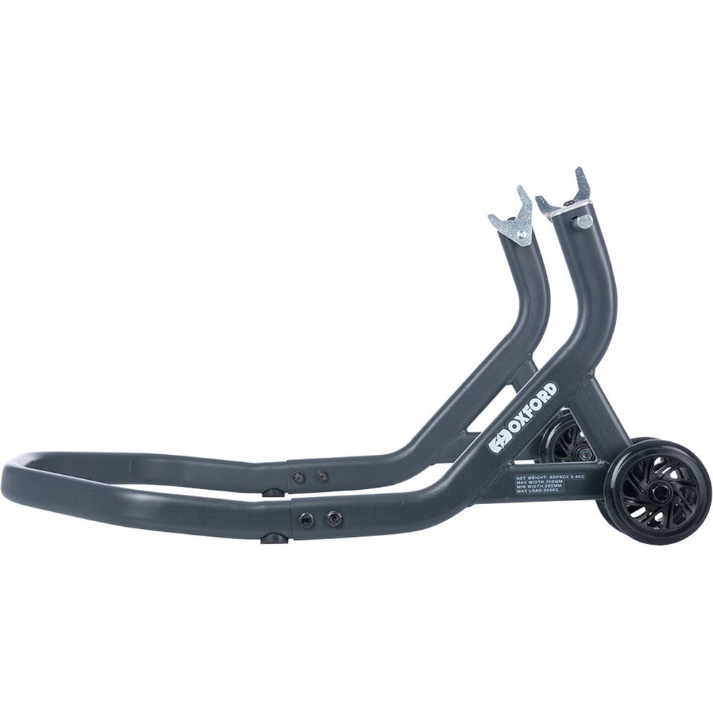 Oxford Zero-G Rear Paddock Stand Grey (Image 3) - ThrottleChimp