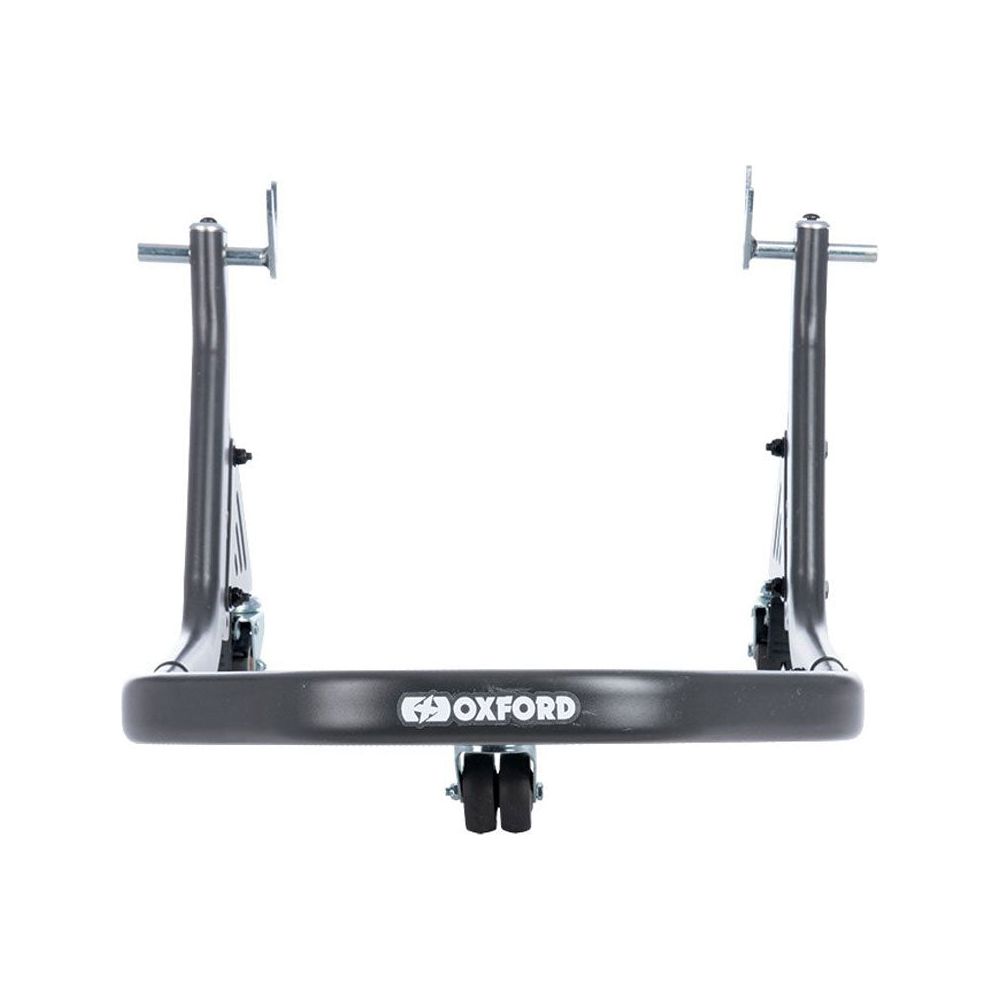 Oxford Zero-G Rear Dolly Paddock Stand Grey (Image 3) - ThrottleChimp