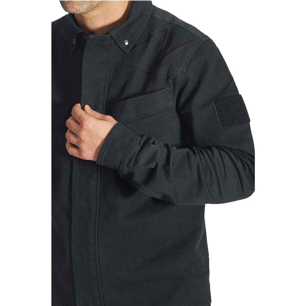 Pando Moto Capo Cor 01 Unisex Riding Shirt Black (Image 4) - ThrottleChimp