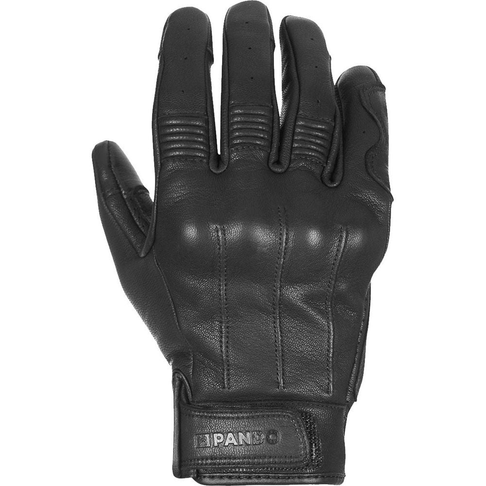 Pando Moto Ivy Summer Leather Gloves Black (Image 3) - ThrottleChimp