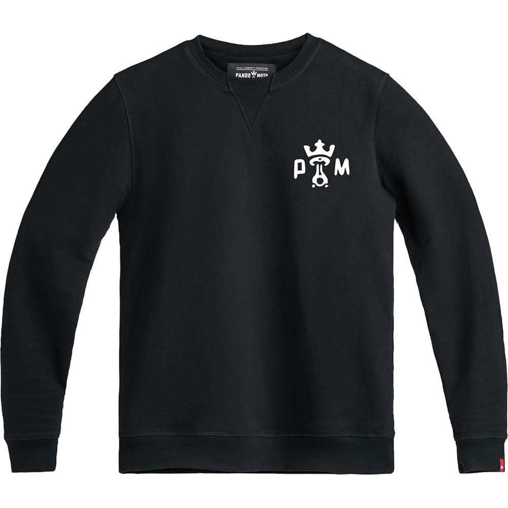 Pando Moto John Ignition Sweatshirt Black - ThrottleChimp