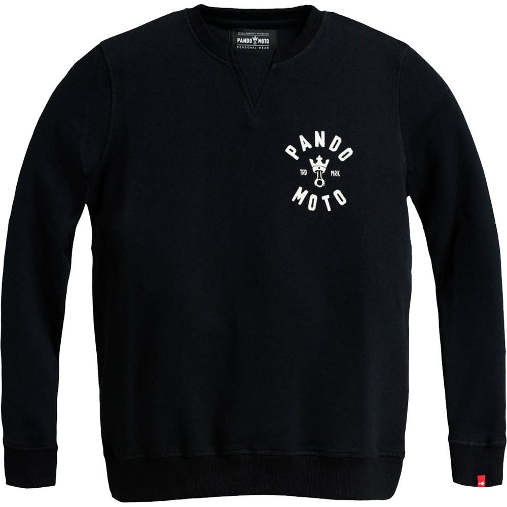 Pando Moto John Wing 01 Sweatshirt Black - ThrottleChimp