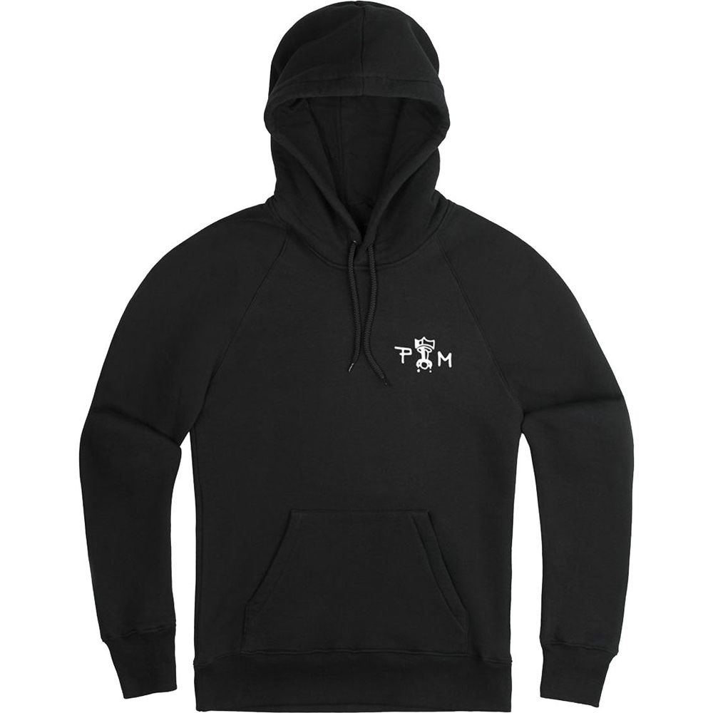 Pando Moto Kyle Wing 01 Hoodie Black - ThrottleChimp